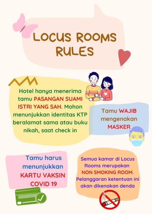 Locus Rooms Bandung Luaran gambar